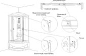 Особенности конструкции душевой кабины Особенности конструкции душевой кабины